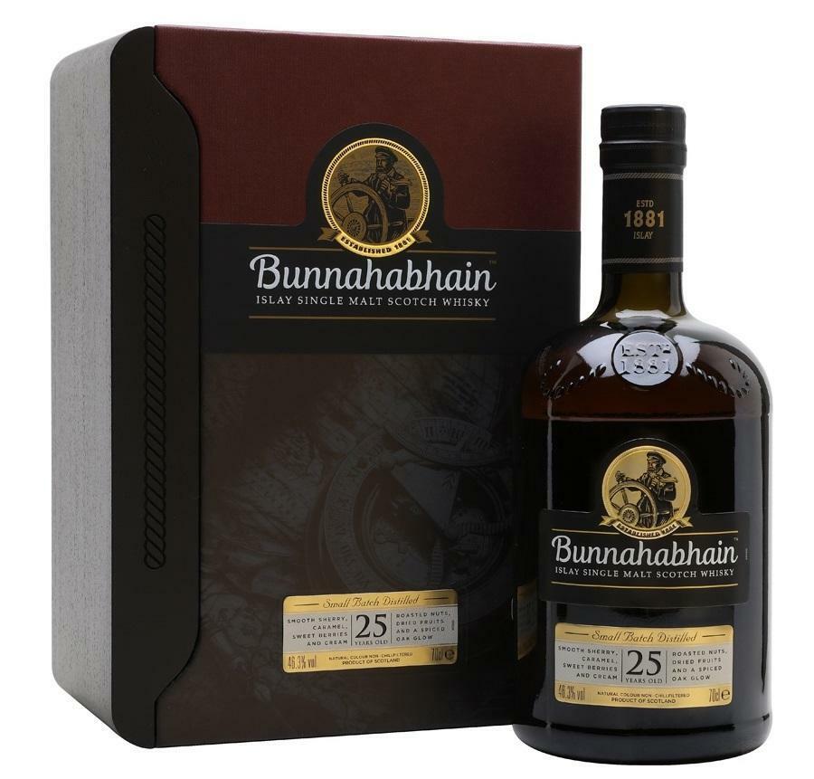 bunnahabhain bunnahabhain islay single malt scotch whisky 25 anni i70 cl in astuccio