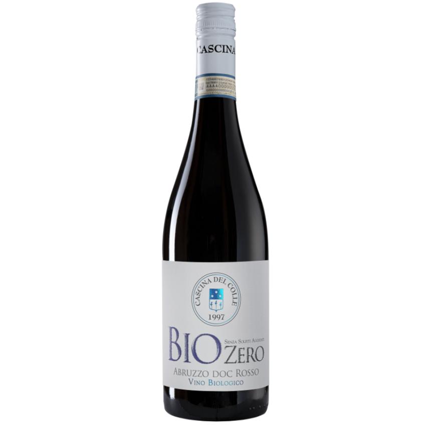 CASCINA DEL COLLE BIO ZERO ABRUZZO DOC VINO TINTO ECOLÓGICO 75 CL