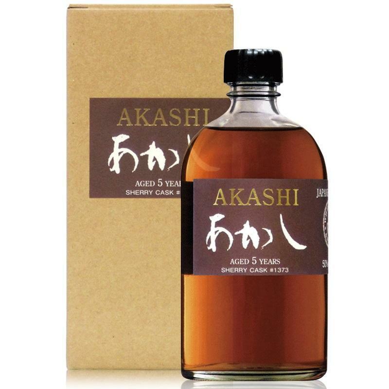 akashi akashi japanese single malt whisky aged 5 years 50 cl