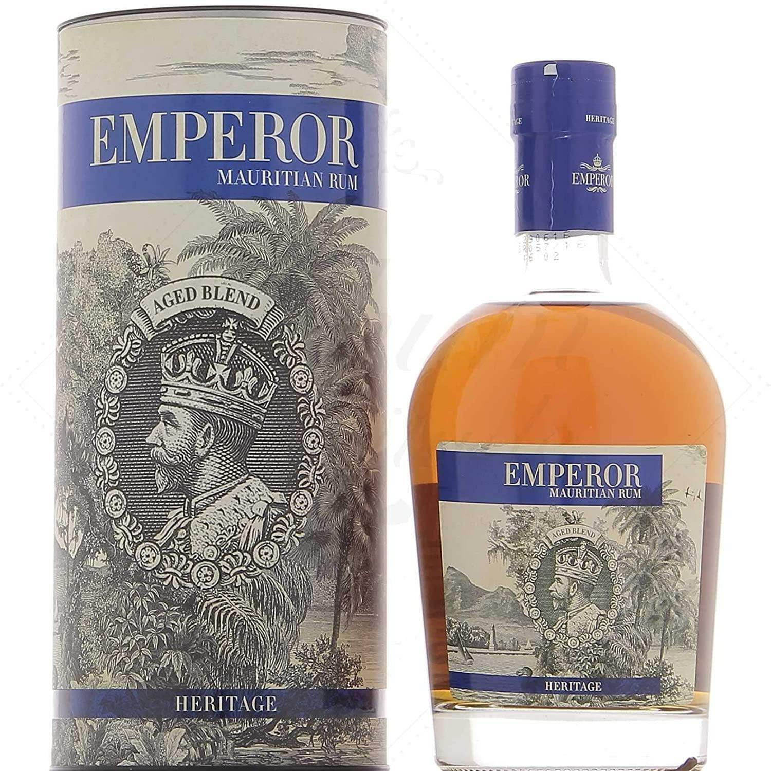 emperor emperor mauritian rum heritage 70 cl in astuccio