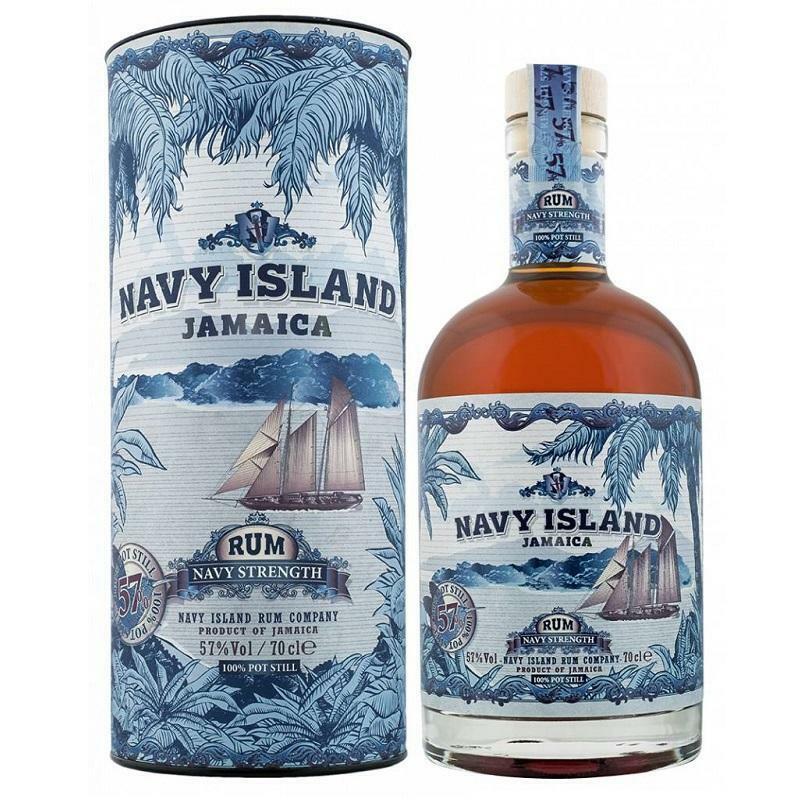 navy island navy island jamaica rum navy strength 70 cl in astuccio