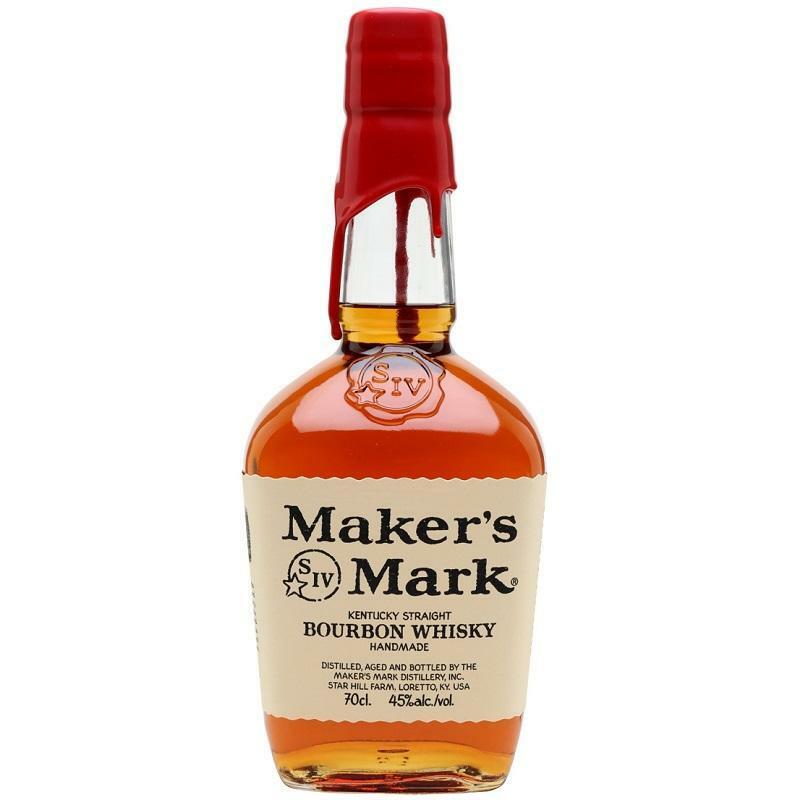 maker's mark maker's mark bourbon whisky kentucky straight handmade 70 cl