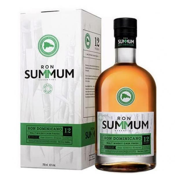 summum summum ron dominicano 12 solera whisky cask 70 cl