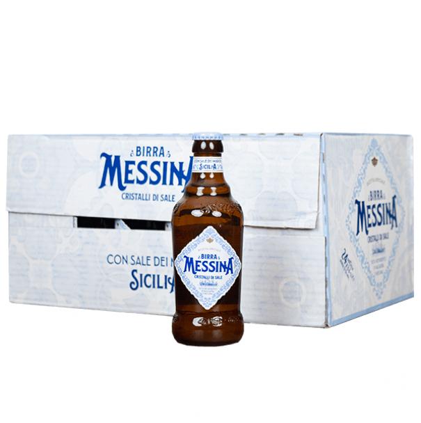 messina messina birra cristalli di sale 33 cl 24 bottigliette