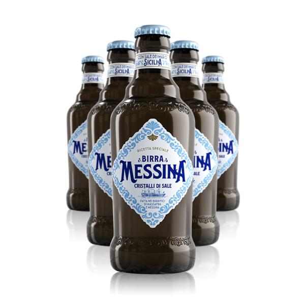 messina messina birra cristalli di sale 33 cl 24 bottigliette