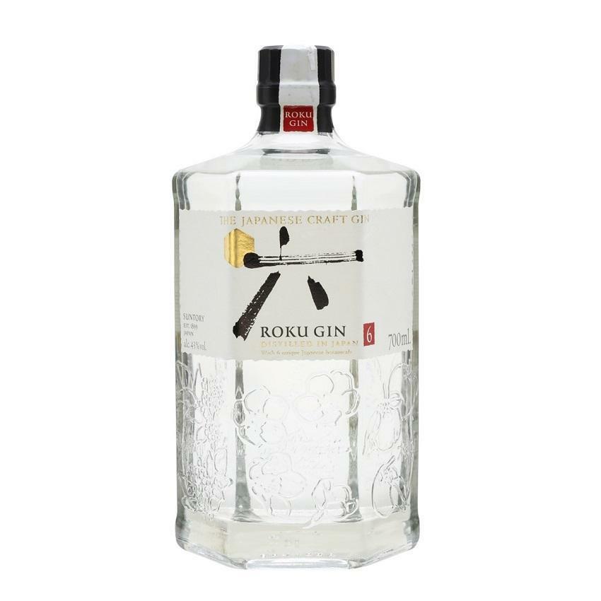 roku roku gin suntory select edition japanese craft 70 cl