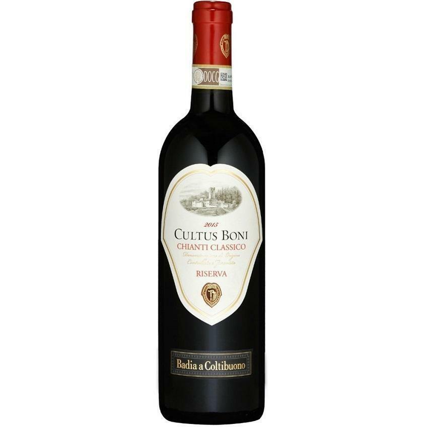 badia a coltibuono badia a coltibuono cultus boni chianti classico riserva 2017 docg 75 cl - foto 1