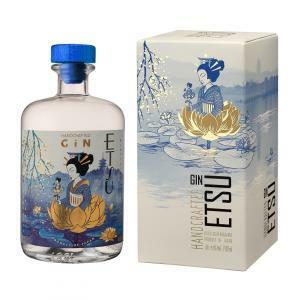 Handcrafted gin giapponese distillato in hokkaido 70 cl in astuccio