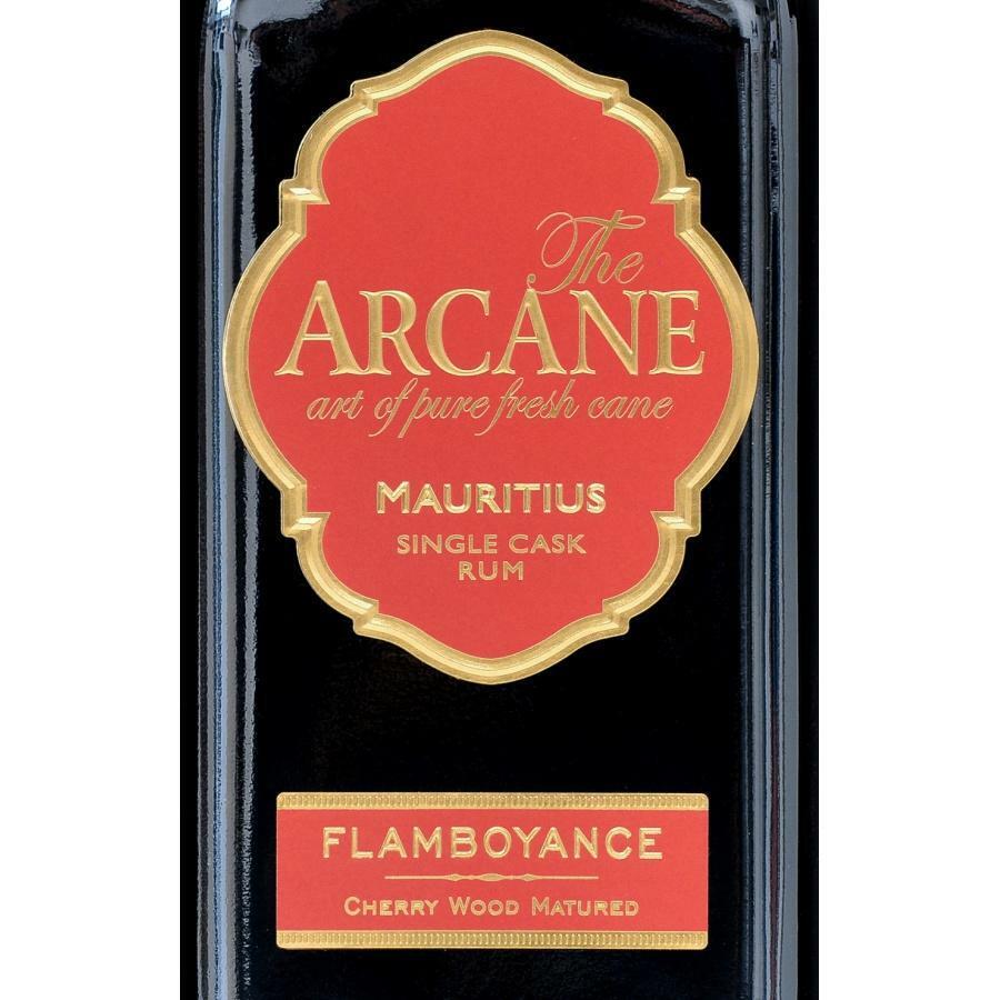 the arcane the arcane single cask rum cherry wood matured flamboyace 70 cl in astuccio - foto 3