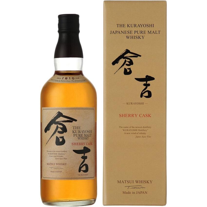 the kurayoshi the kurayoshi pure malt whisky sherry cask 70 cl in astuccio - foto 1