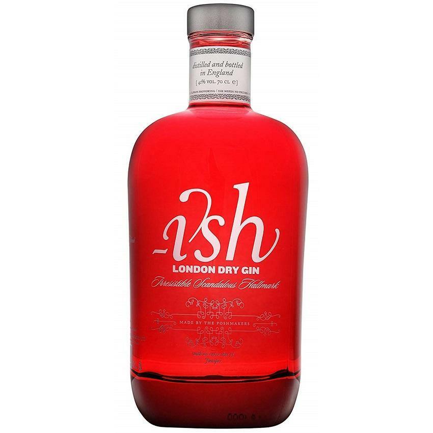 ish ish london dry gin  red 70 cl - foto 1