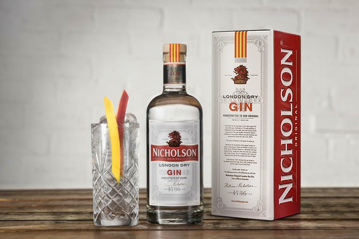 nicholson nicholson london dry gin 70 cl - foto 2