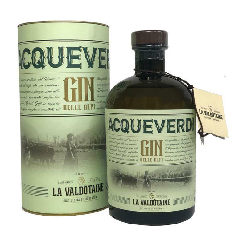 la valdotaine la valdotaine acqueverdi gin delle alpi 1 lt in astuccio