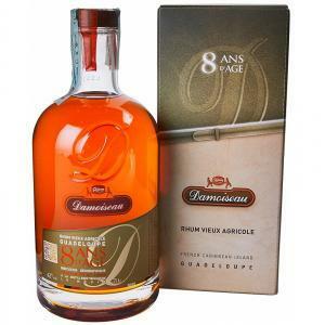 Rhum vieux agricole 8 anni guadalupe 70 cl in astuccio