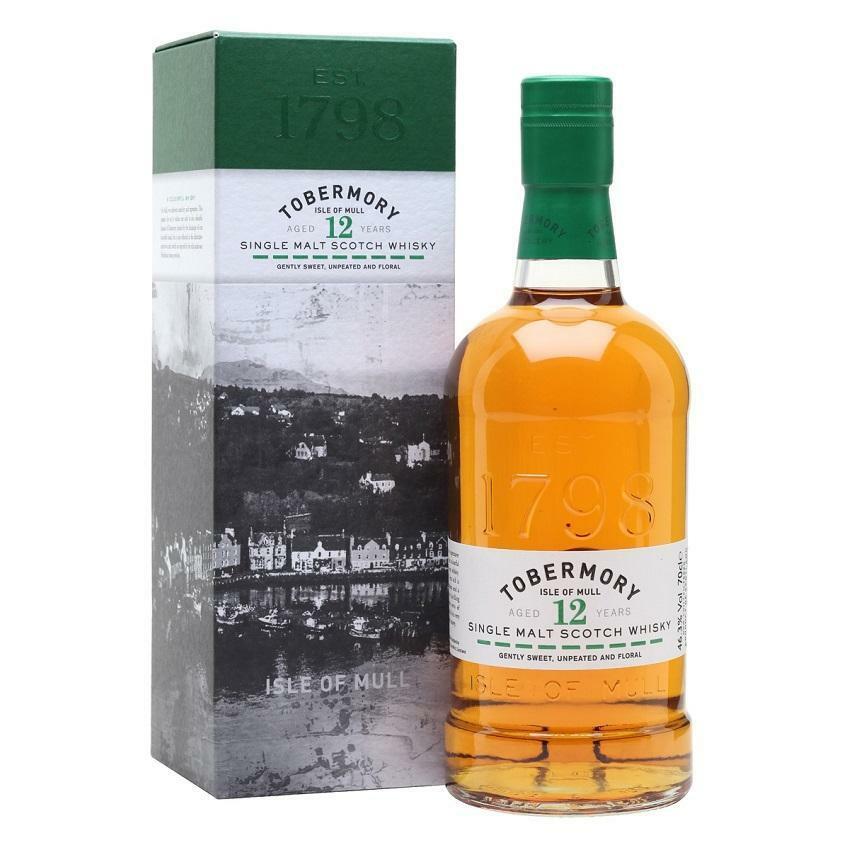 tobermory tobermory isle of mull 12 anni single malt scotch whisky 70 cl - foto 1