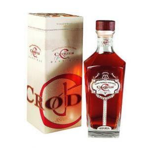 Croder grappa finemente invecchiata barricata 70 cl in astuccio