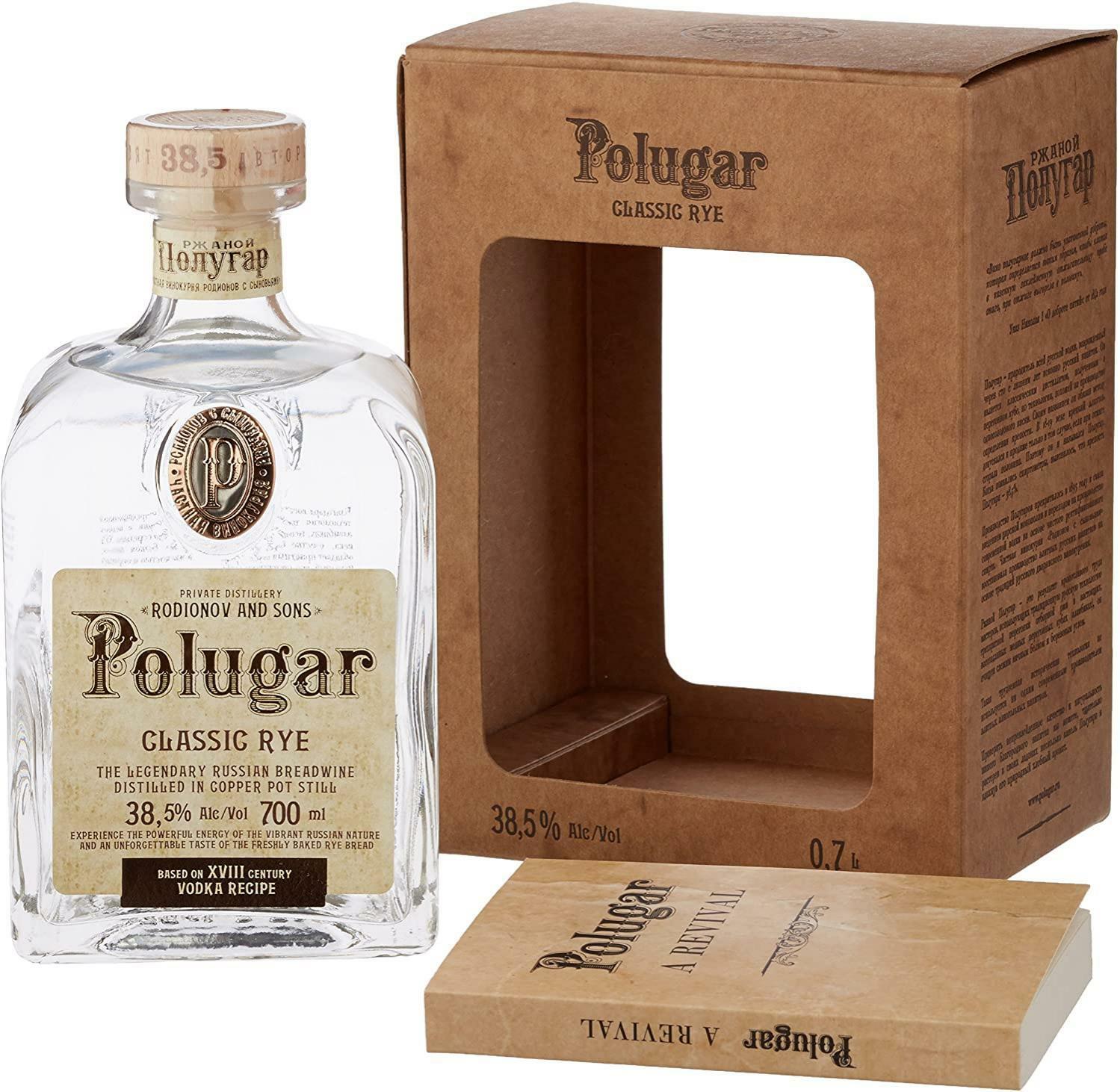 rodionov and sons rodionov and sons polugar classic rye 70 cl