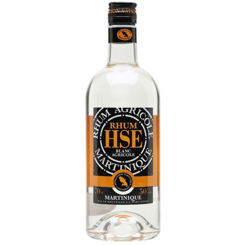 hse hse rhum agricole blanc martinica 50% vol 70 cl