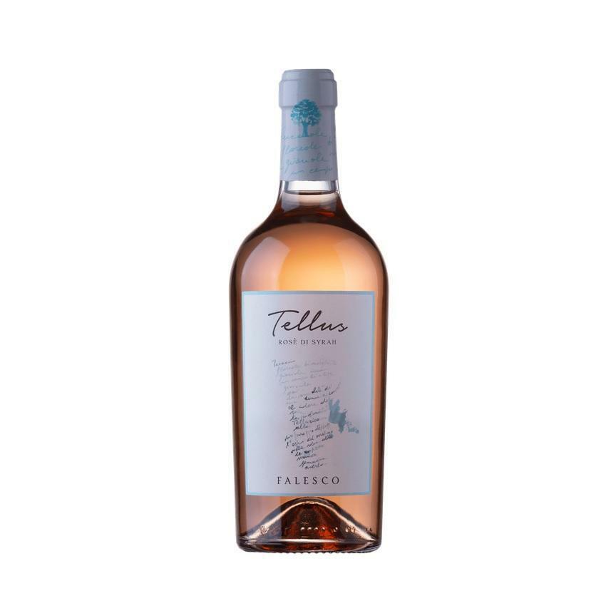 famiglia cotarella famiglia cotarella falesco tellus rose' di syrah lazio 2019 igp 75 cl - foto 1