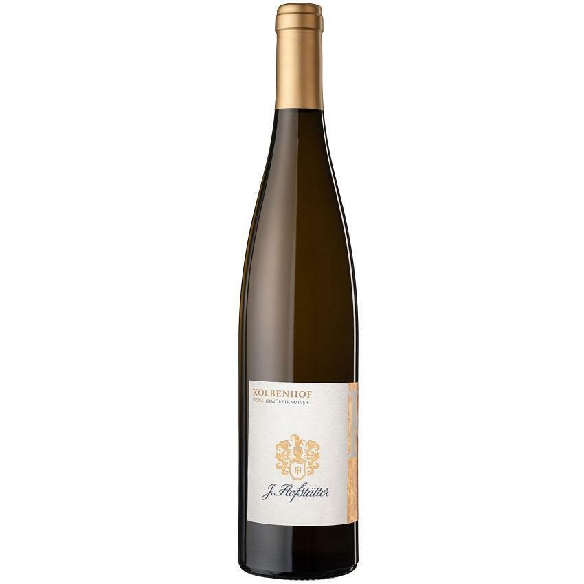 j. hofstatter j. hofstatter kolbernhof vigna gewurztraminer 2017 sudtirol alto adige 75 cl - foto 1