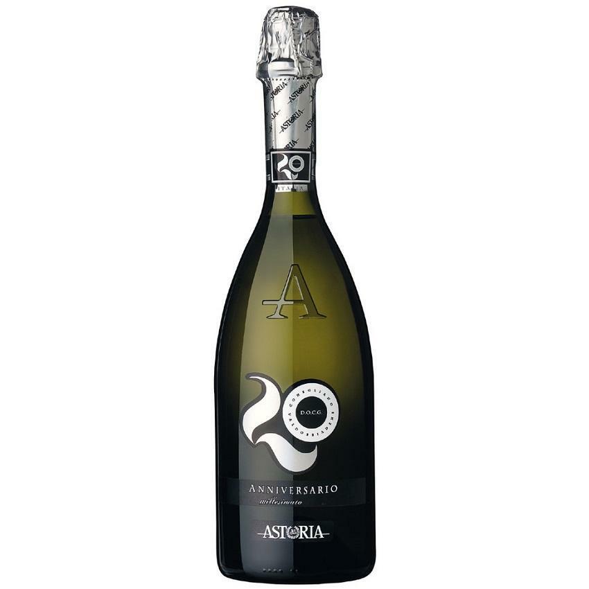 astoria astoria prosecco di valdobbiadene superiore millesimato anniversario  2019 conegliano docg dry  75 cl - foto 1