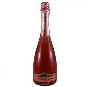 Moscato rosa vino spumante dolce 75 cl