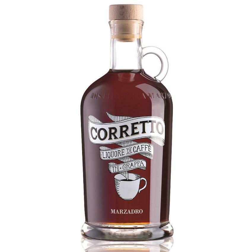 distilleria marzadro distilleria marzadro corretto liquore di caffe' in grappa 70 cl - foto 1