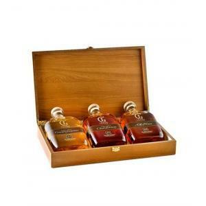 Collezione grappa giare 3 bottiglie da 20 cl in confezione regalo