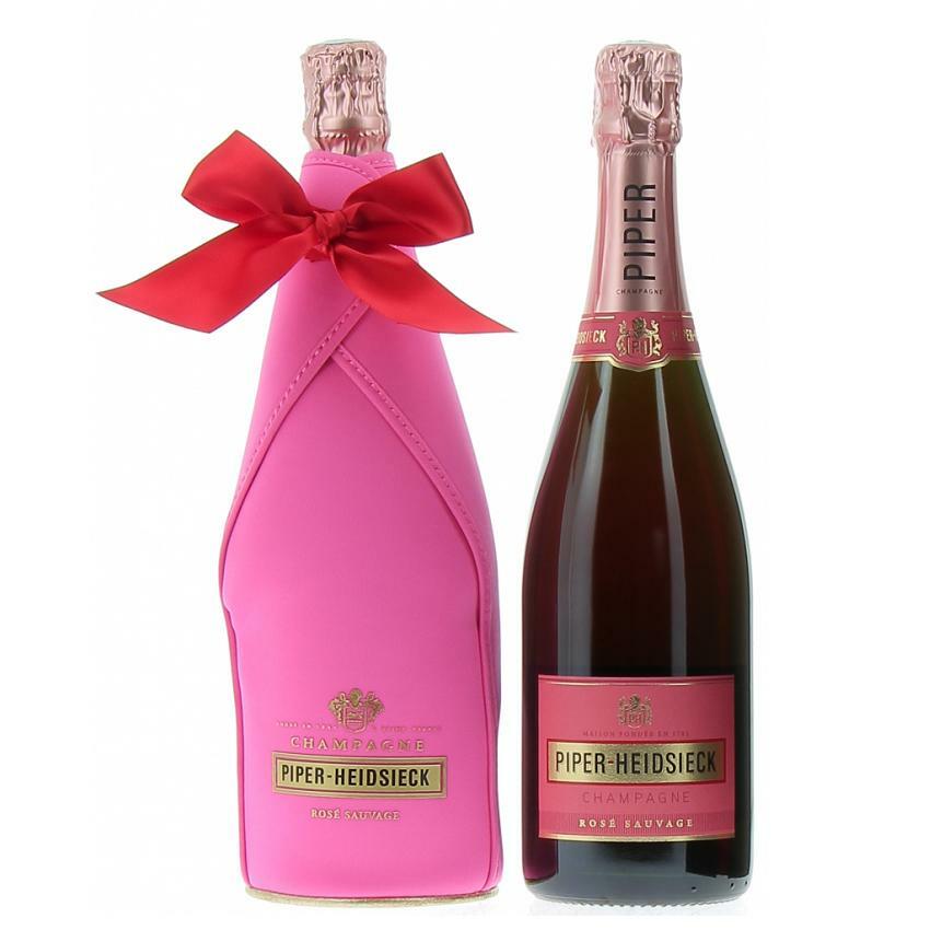 piper-heidsieck piper-heidsieck champagne brut aoc rosee sauvage jacket termico 75 cl - foto 1