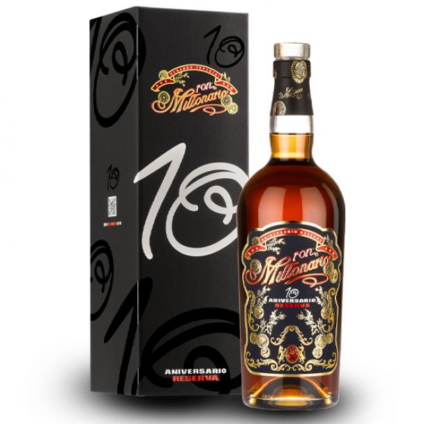 millonario rum millonario 10° anniversario 70 cl in astuccio