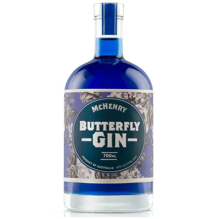 mchenry mchenry butterfly gin 70 cl australian gin