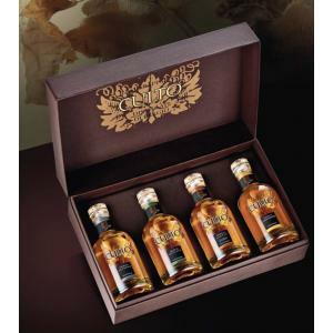 Mini collezione 4 grappe da 20 cl in confezione regalo