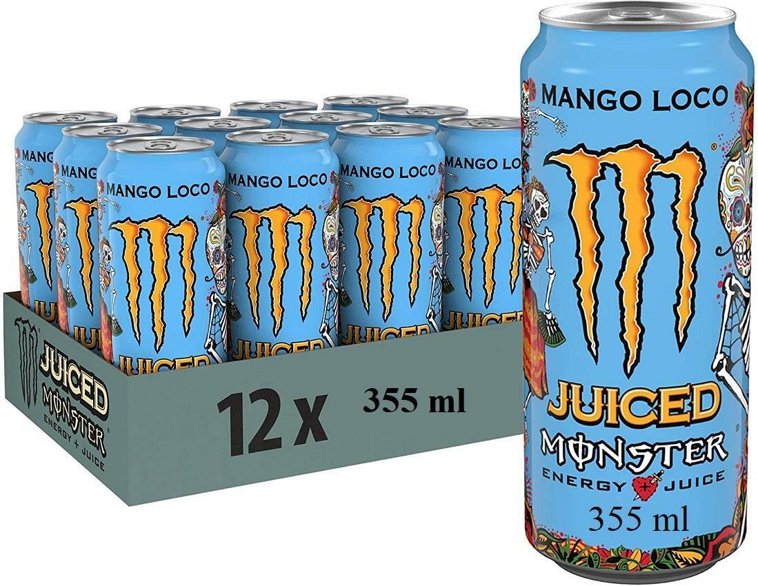 monster monster mango loco  355 cl - 12 lattine - foto 1