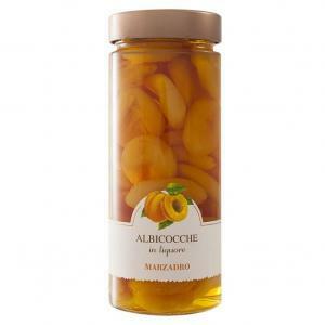 Albicocche in liquore 650g peso netto