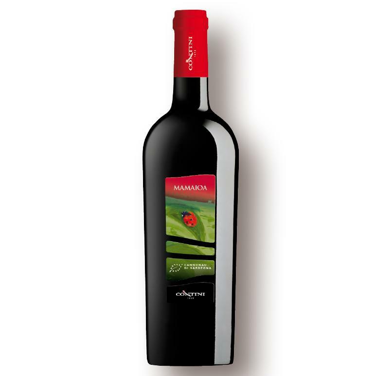 contini contini mamaioa cannonau di sardegna 2019 doc vino rosso biologico 75 cl