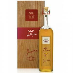 Grappa jacopo   barrique  barrique solera di famiglia 18-98 70 cl in astuccio