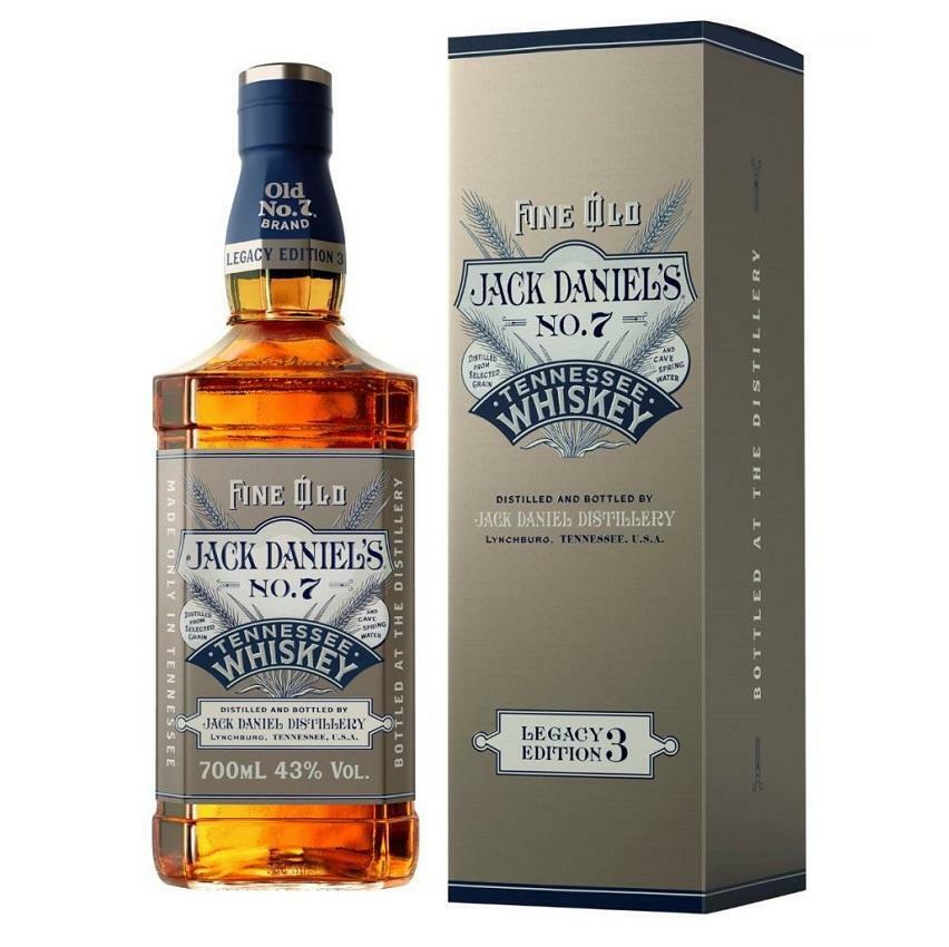 jack daniel's jack daniel's legacy edition 3 tennesse whiskey sour mash 70 cl in astuccio - foto 1