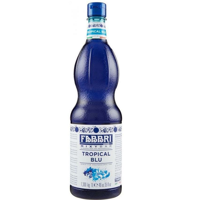 fabbri 1905 fabbri mixy bar sciroppo tropical blu 1,3 kg - foto 1