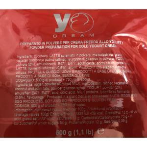 Yo cream preparato in polvere per crema fredda yogurt 500g