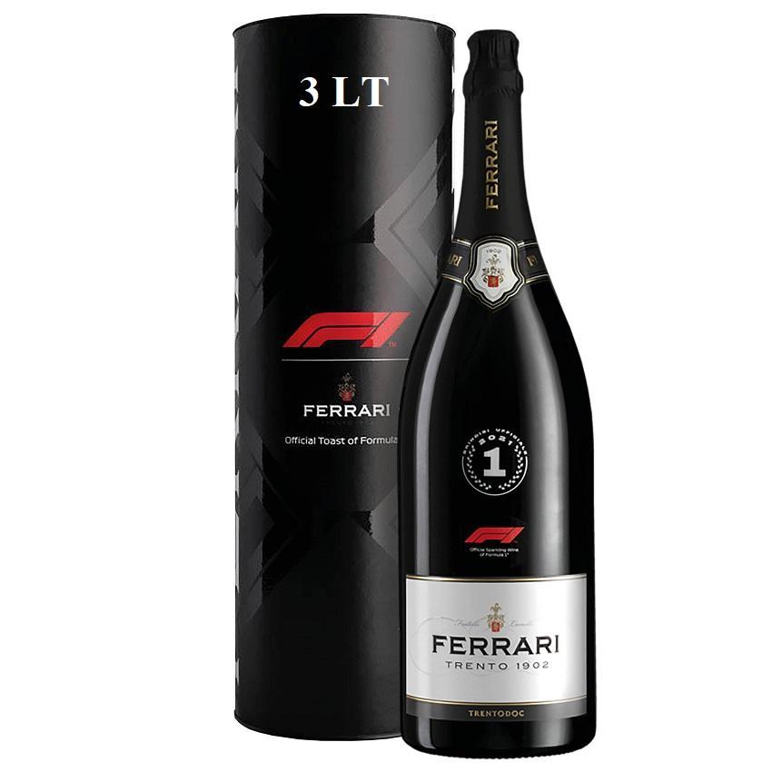 ferrari f.lli lunelli spa ferrari trentodoc f1® podium 3 litri jeroboam in astuccio - foto 1