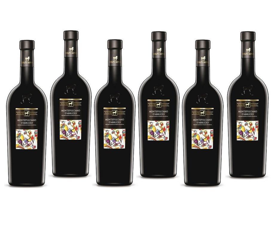 tenuta ulisse tenuta ulisse montepulciano d'abruzzo 2021 dop 75 cl 6 bottiglie - foto 1