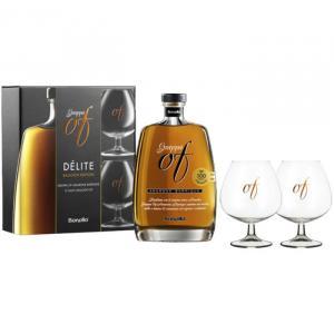 Delite balloon edition grappa of amarone barrique 35 cl e due balloon