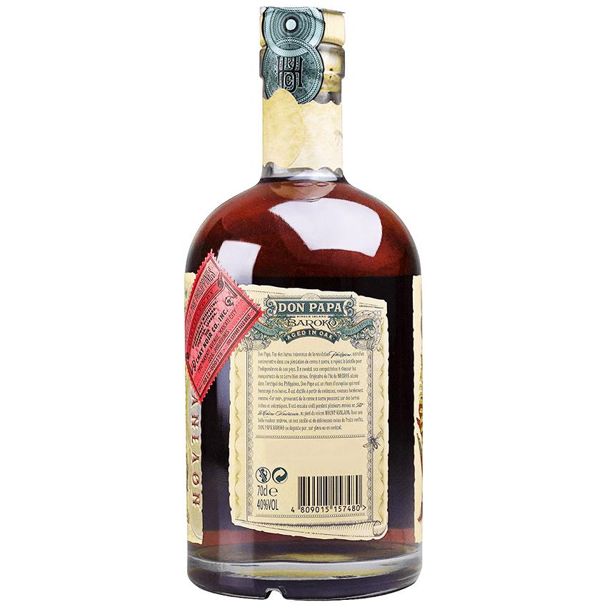 don papa don papa baroko aged in oak philippines 70 cl in astuccio - foto 2