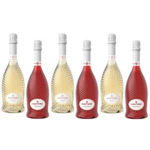 Santero pack vin up 3 pesca 3 fragola da 75 cl