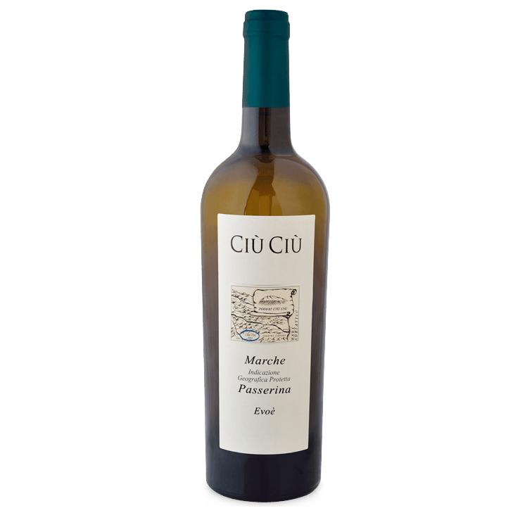 ciu ciu ciu ciu marche passerina evoe' 2022 igp bio - vegan 75 cl