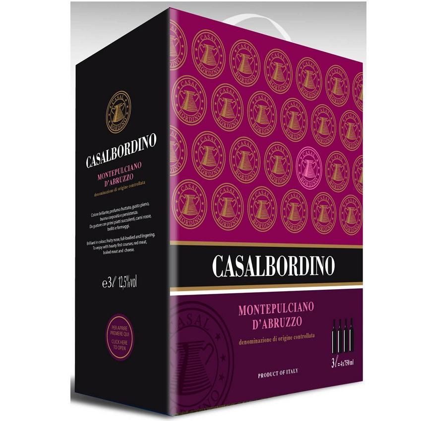 casalbordino casalbordino montepulciano d'abruzzo 2020 vegan ok doc bag in box 3 lt