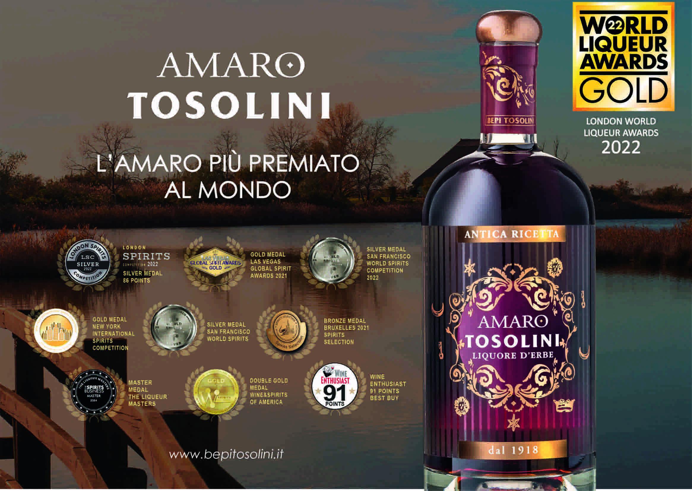 bepi tosolini amaro tosolini liquore alle erbe 70 cl - foto 2