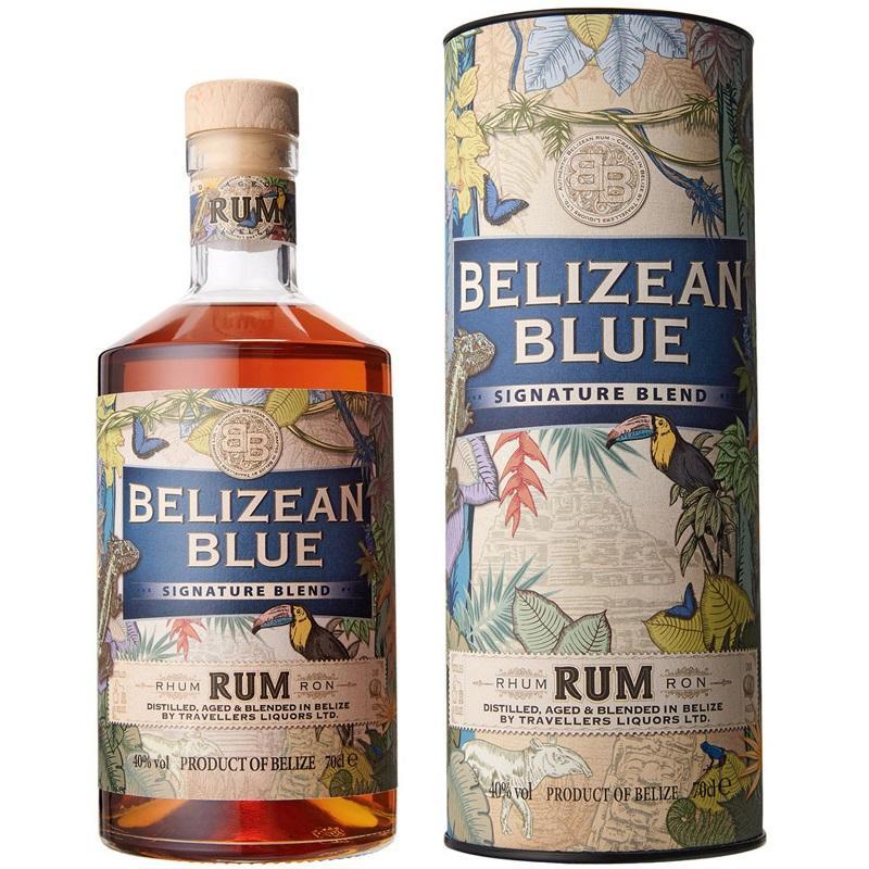 belizean blue belizean blue rum signature blend 70 cl in astuccio - foto 1