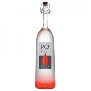 Grappa po di  secca merlot 70 cl