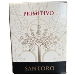 Santoro vino rosso primitivo bag in box 3 lt